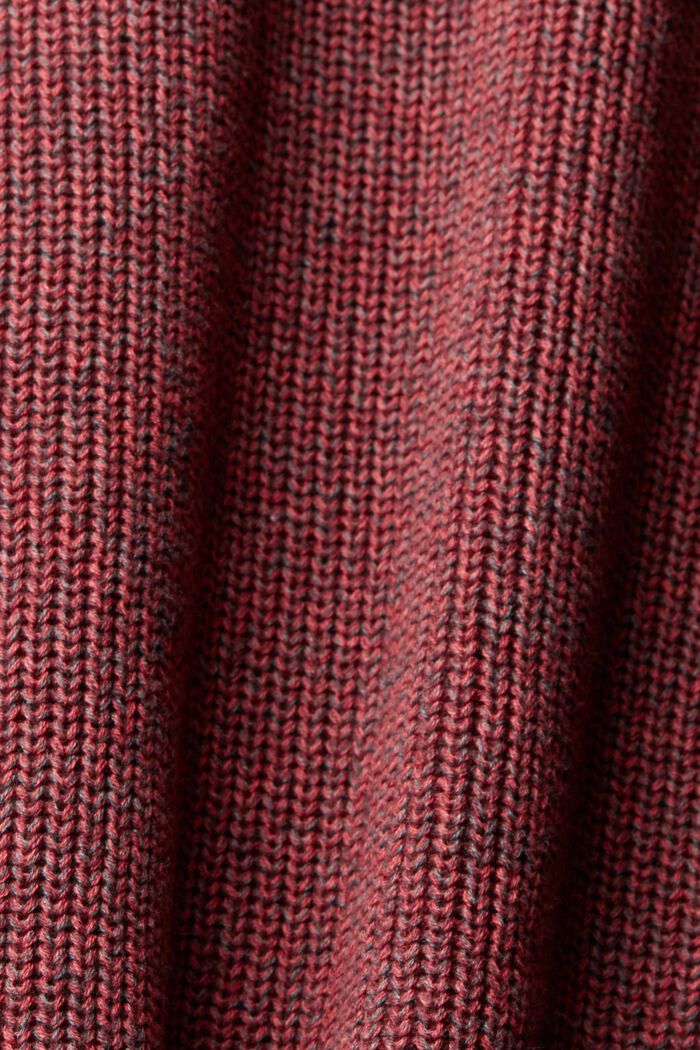 Gestreepte sweater, TERRACOTTA, detail image number 5