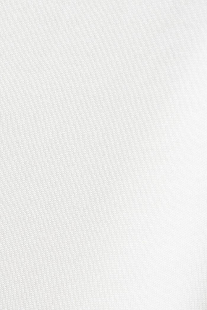 Jersey top, TENCEL™ lyocell, WHITE, detail image number 6