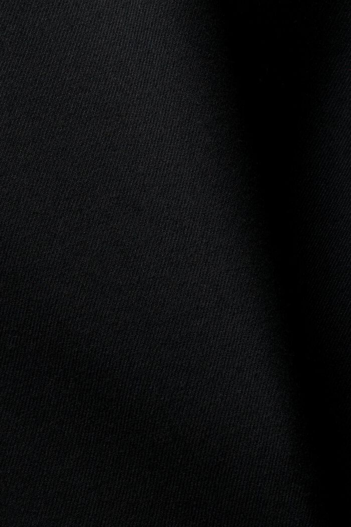 Oversized flanellen blazer, BLACK, detail image number 5