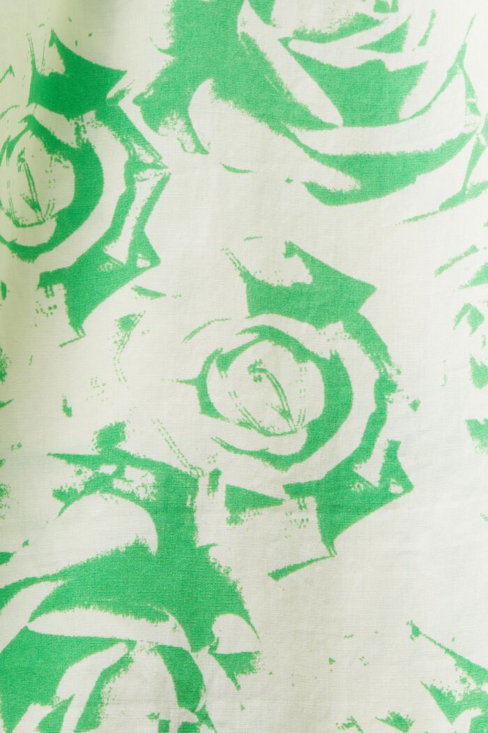 Jurk met A-lijn en print, CITRUS GREEN, detail image number 5