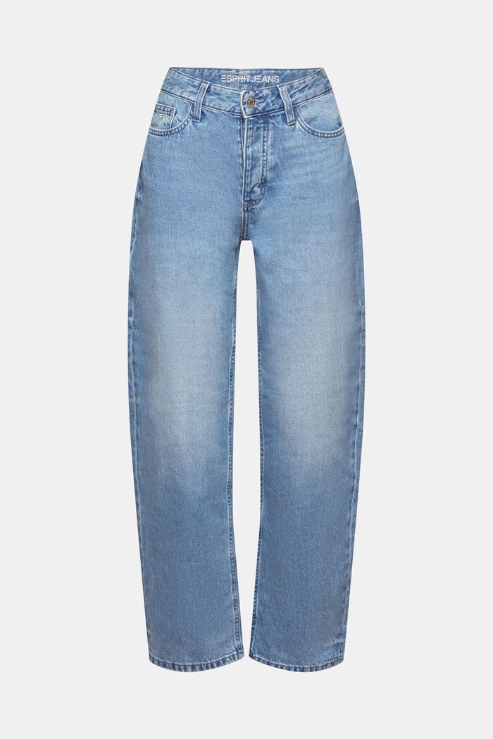 Retro loose jeans met middelhoge taille, BLUE MEDIUM WASHED, detail image number 7