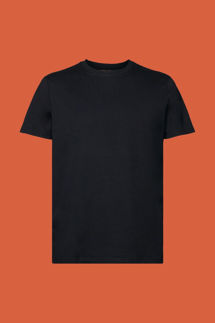 Jersey T-shirt, 100% katoen, BLACK, detail image number 6