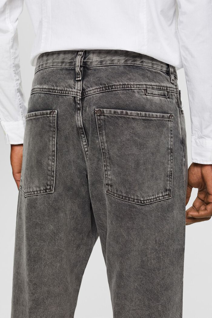 Jeans met losse pasvorm, GREY MEDIUM WASHED, detail image number 3