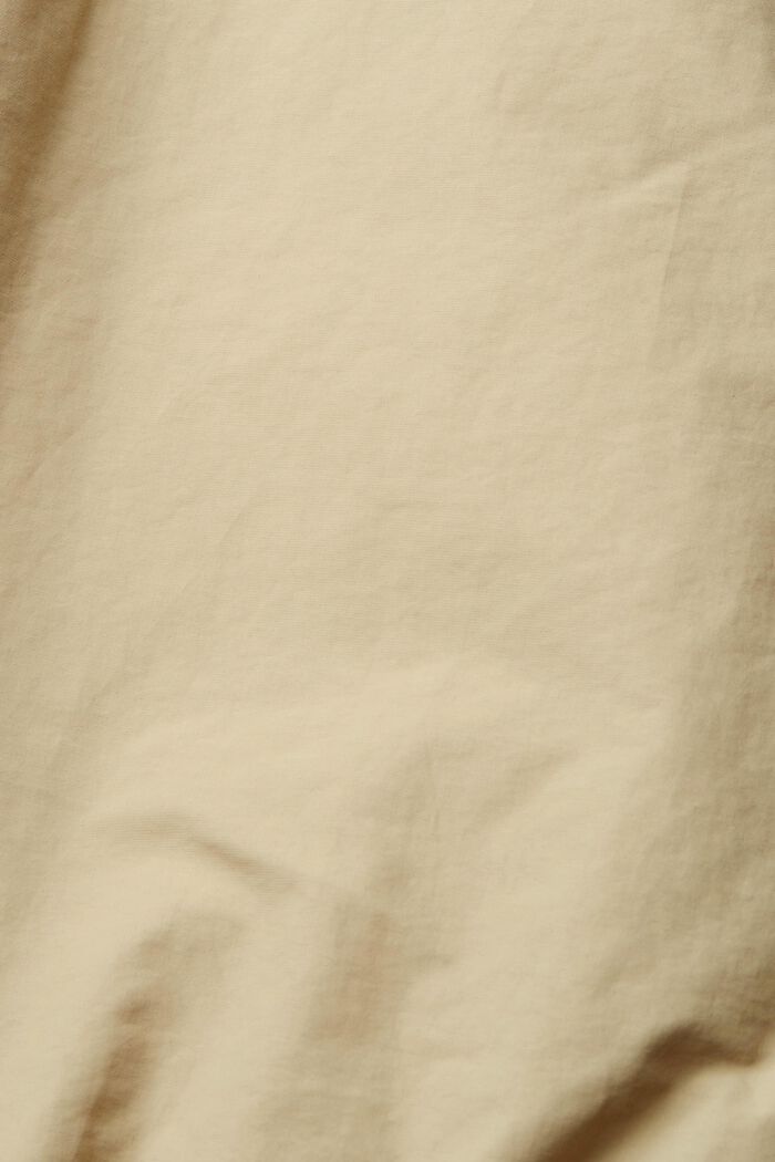 Gewatteerde jas met opstaande kraag, PALE KHAKI, detail image number 5