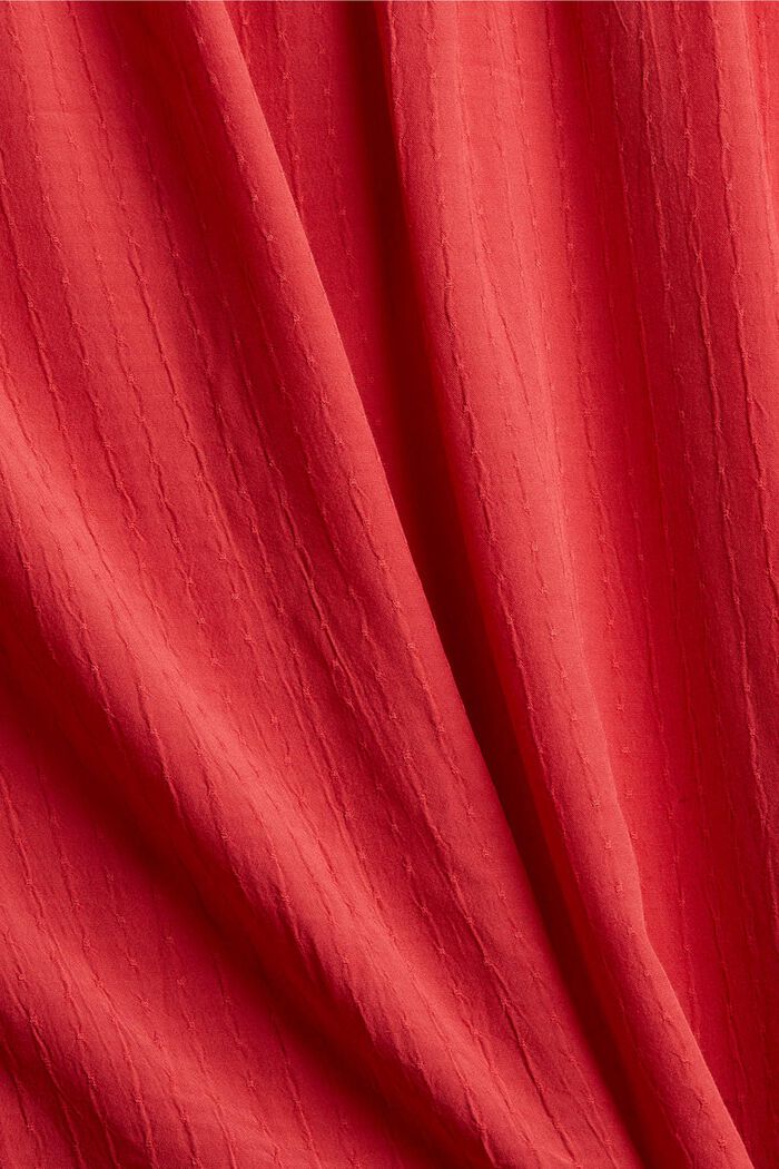 CURVY blouse van LENZING™ ECOVERO™, RED, detail image number 1