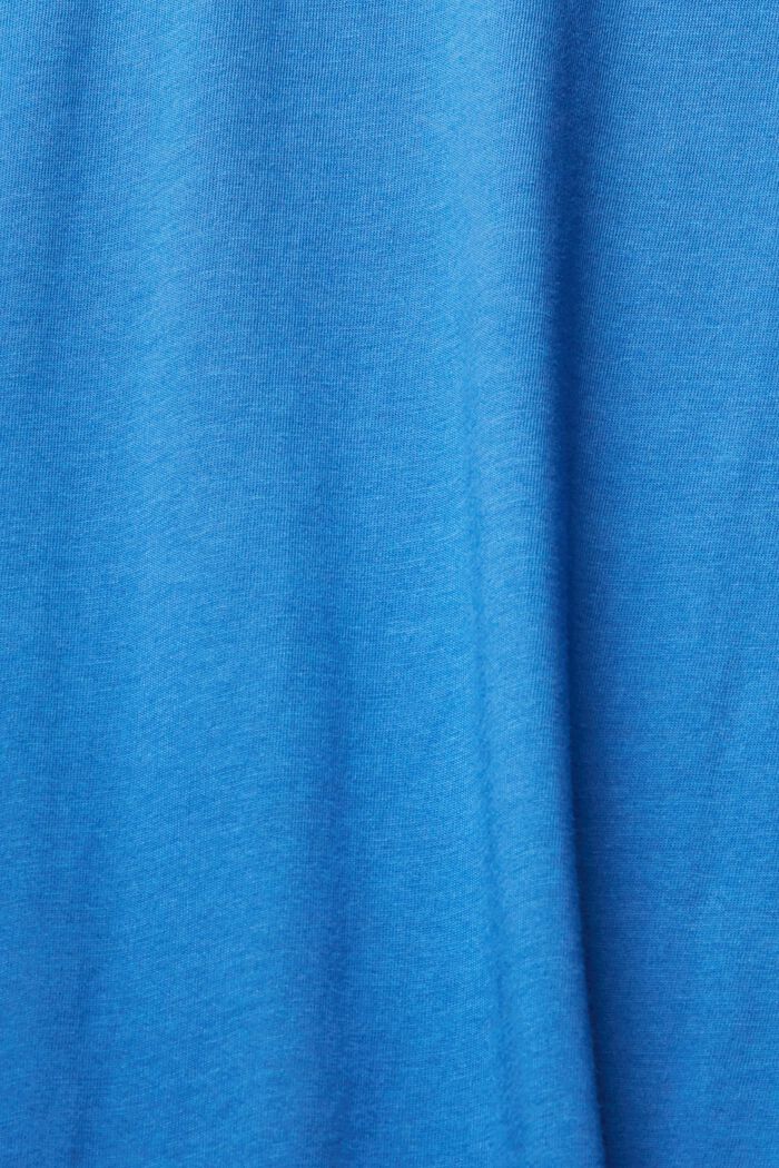 Jersey T-shirt, 100% katoen, BLUE, detail image number 1