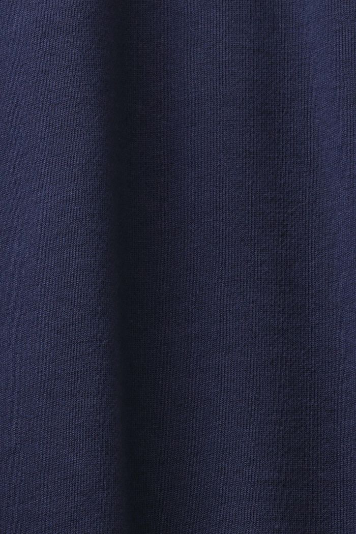 Katoenen hoodie met logo, NAVY, detail image number 6