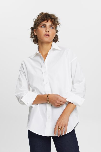 niettemin nakoming onderschrift Shop blouses van 100% katoen voor dames online | ESPRIT
