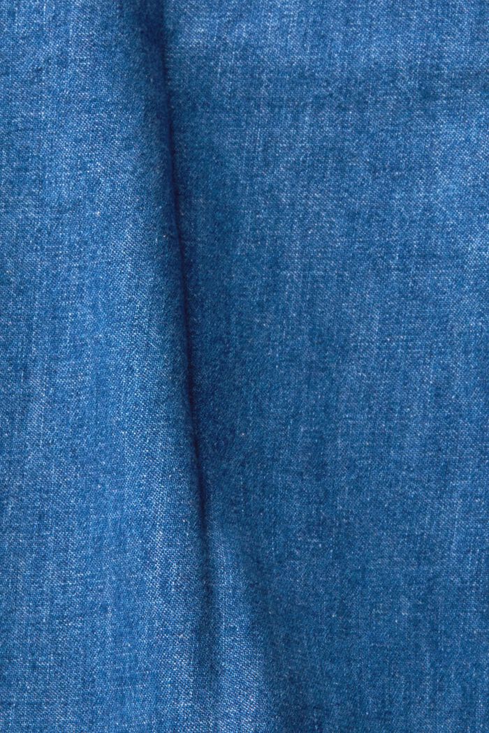 Denim jurk, BLUE MEDIUM WASHED, detail image number 4
