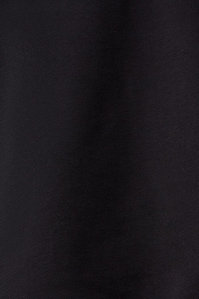 Cropped hoodie, BLACK, detail image number 5