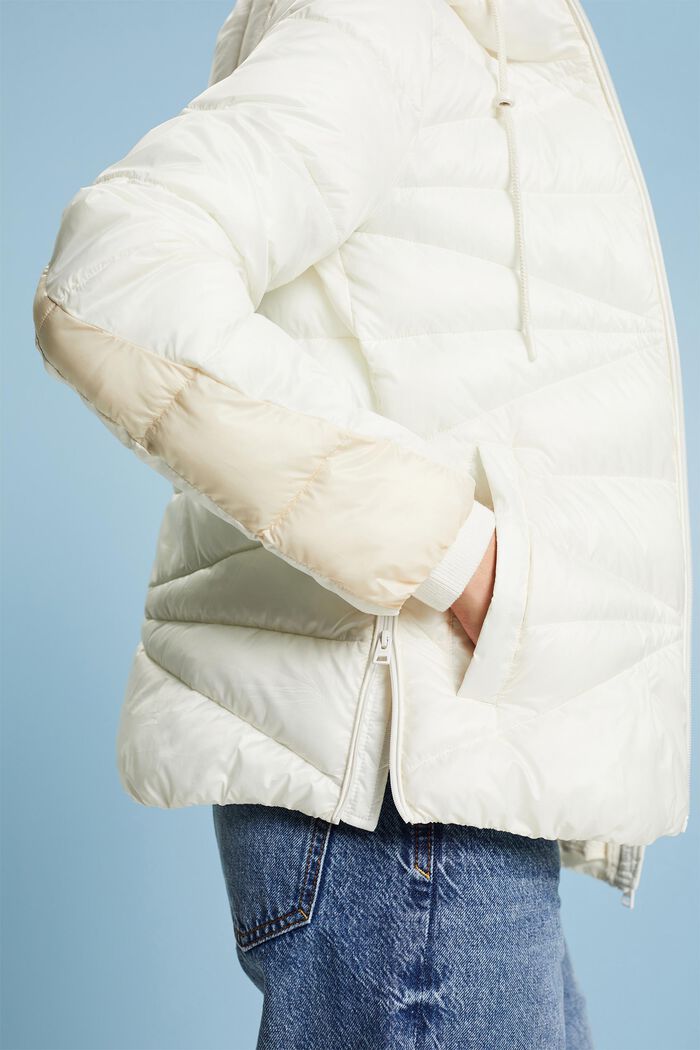 Gewatteerde jas met capuchon, ICE, detail image number 3