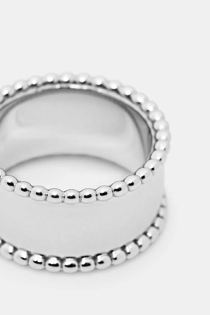 Opvallende ring, edelstaal, SILVER, detail image number 1