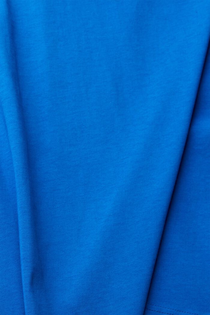 Uniseks T-shirt met print, BLUE, detail image number 5