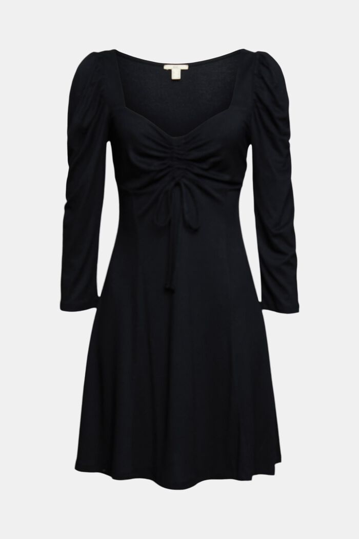 Dresses knitted slim, BLACK, detail image number 5