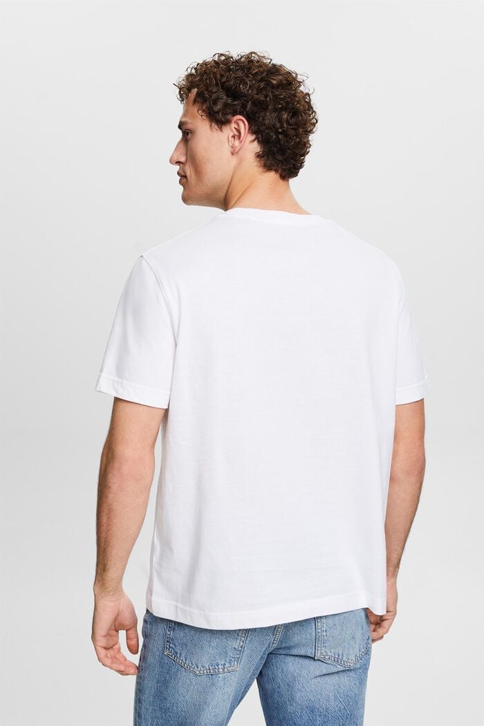 Grafisch  T-shirt met print, WHITE, detail image number 3