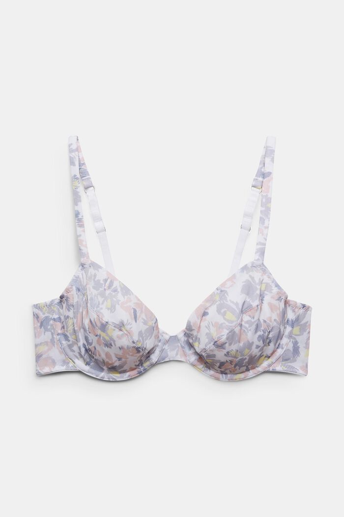 Bras with wire, WHITE, overview