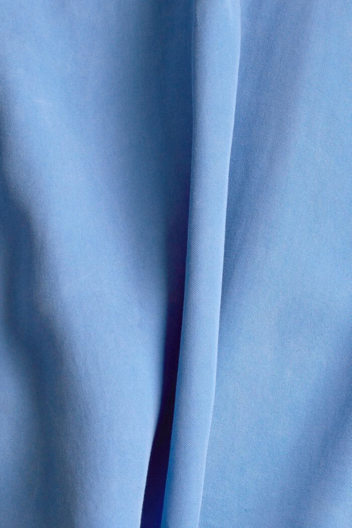 Van TENCEL™:  tuniekjurk met ceintuur, LIGHT BLUE LAVENDER, detail image number 4
