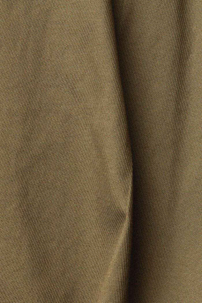 Relaxed fit chino, KHAKI GREEN, detail image number 6