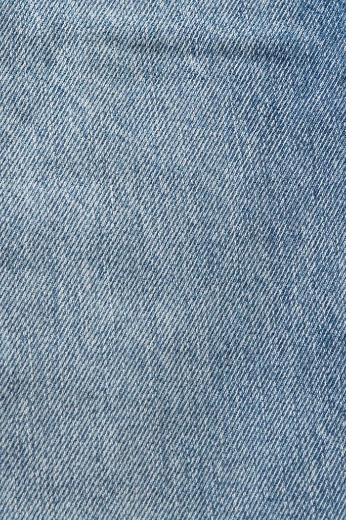 Mid rise straight carpenter jeans, BLUE BLEACHED, detail image number 6