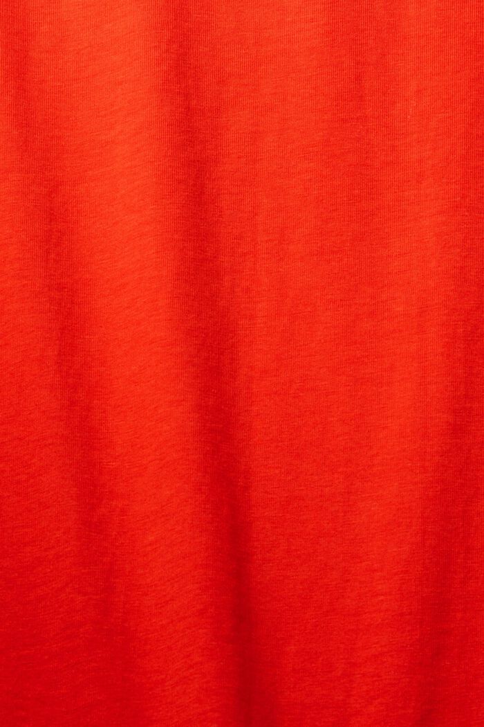 T-shirt met print, RED, detail image number 5