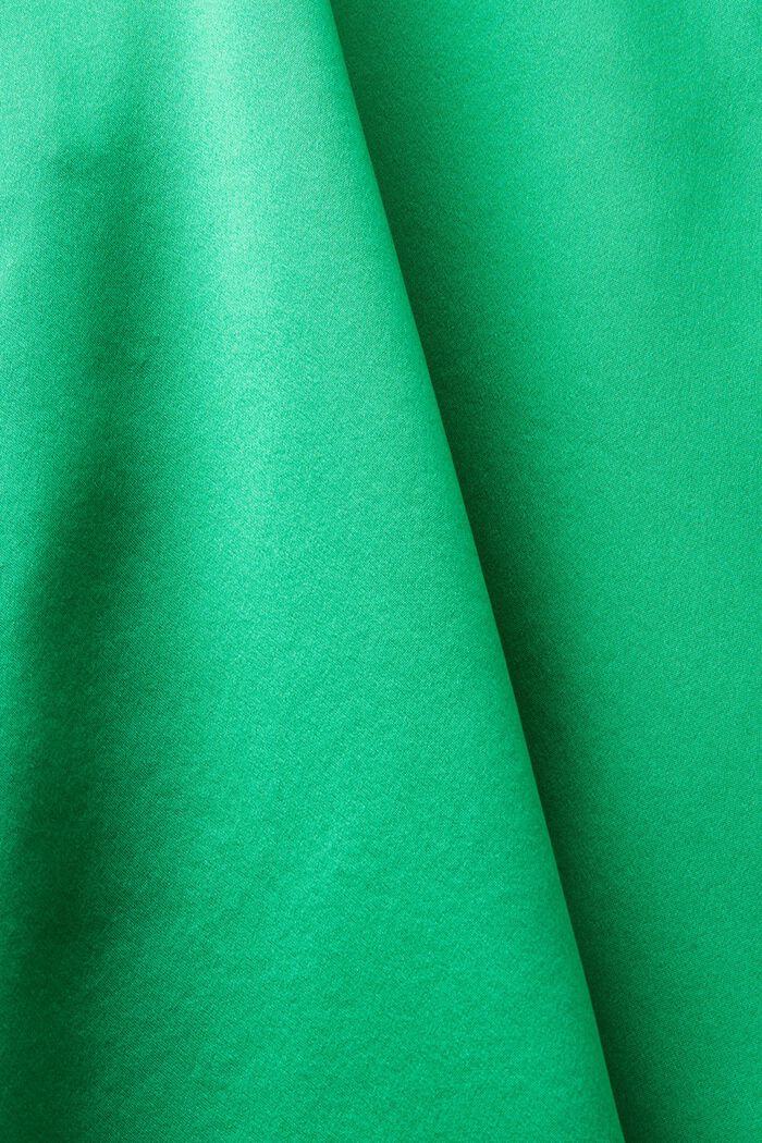 Zijde-satijnen shirt, GREEN, detail image number 4