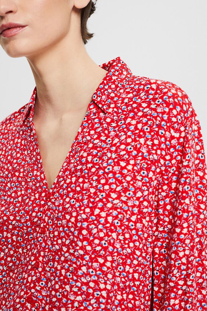 Blouse, RED, detail image number 2