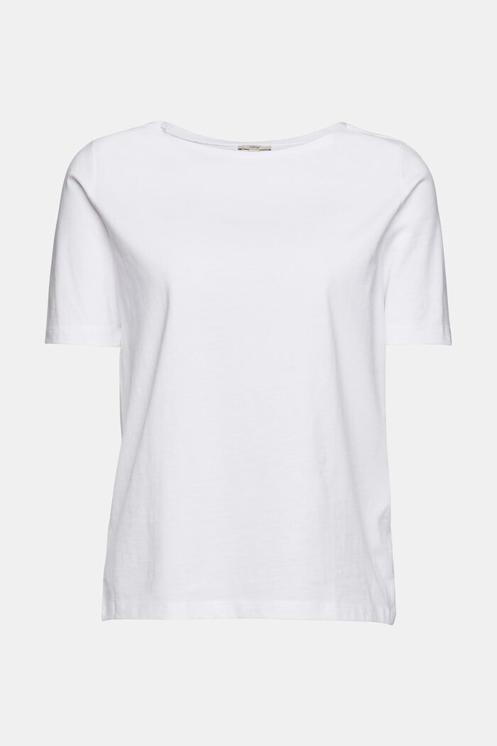 T-shirt van 100% organic cotton, WHITE, detail image number 6