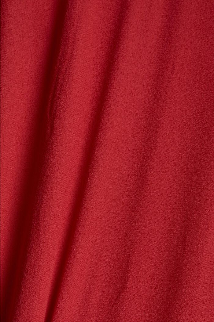 CURVY jurk met ruchesrand, RED, detail image number 1