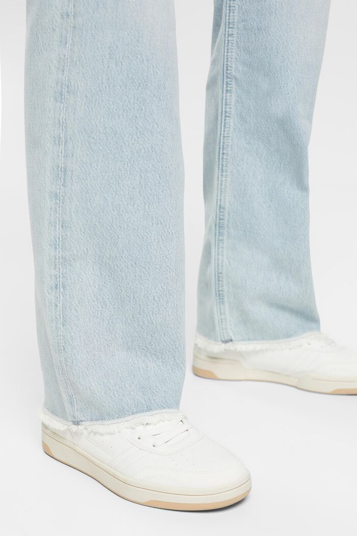 Jeans met 80s-pasvorm, TENCEL™, BLUE LIGHT WASHED, detail image number 5
