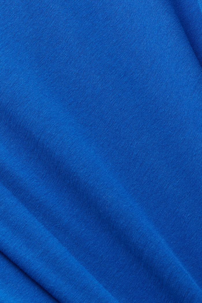 Katoenen T-shirt met grafische print, BRIGHT BLUE, detail image number 5