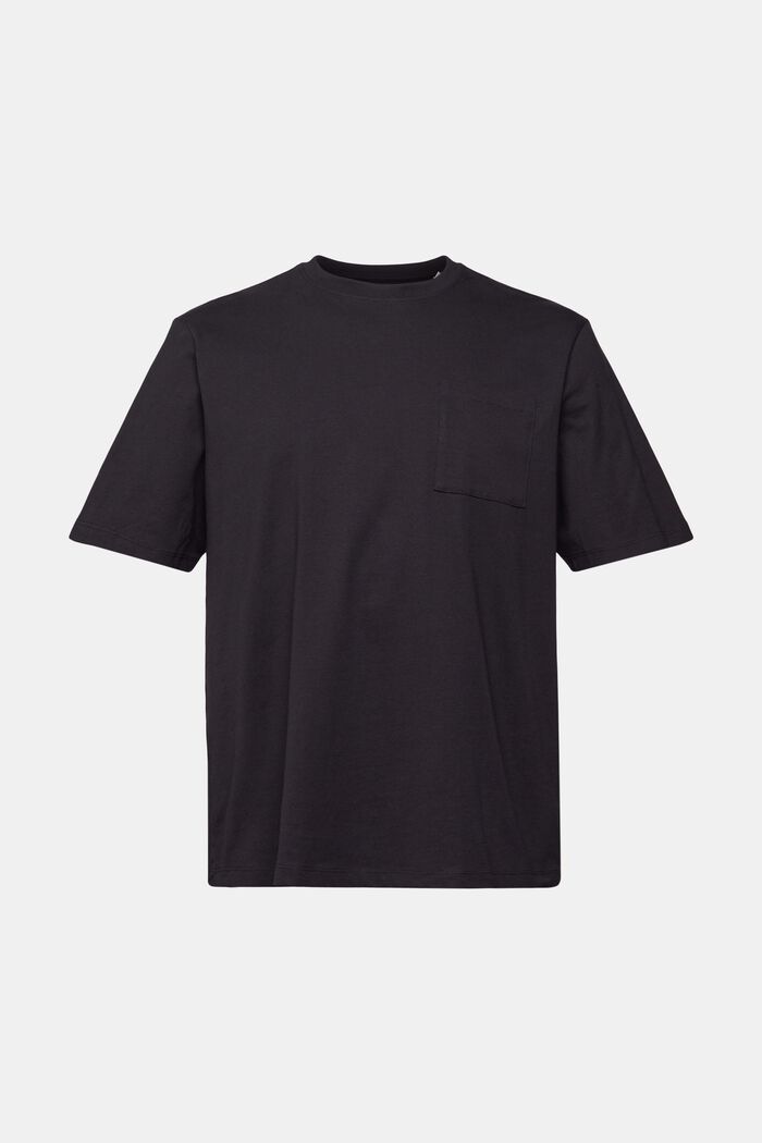 Jersey T-shirt, 100% katoen, BLACK, detail image number 6