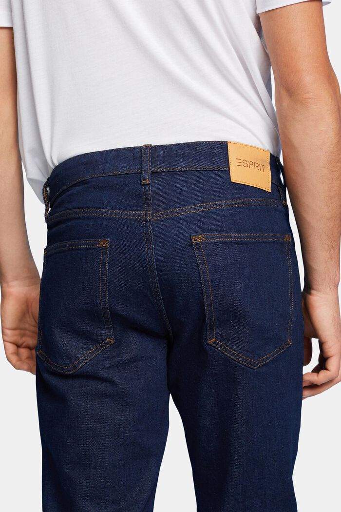 Relaxte jeans met een slim fit, BLUE RINSE, detail image number 2