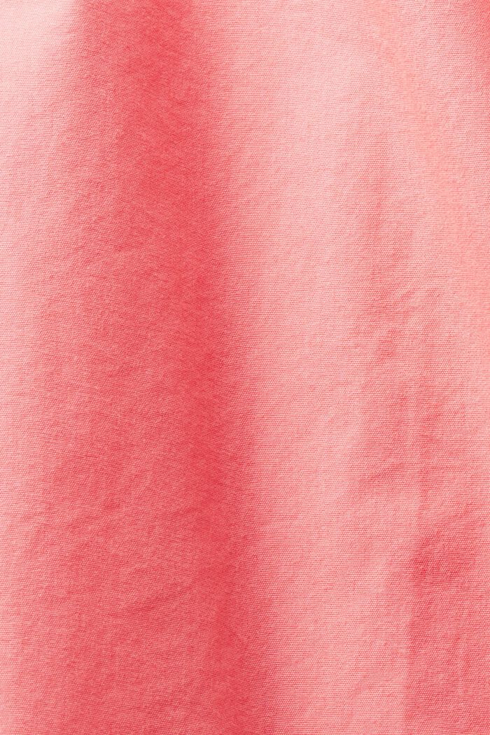 Shirt van katoen-popeline, PINK, detail image number 4