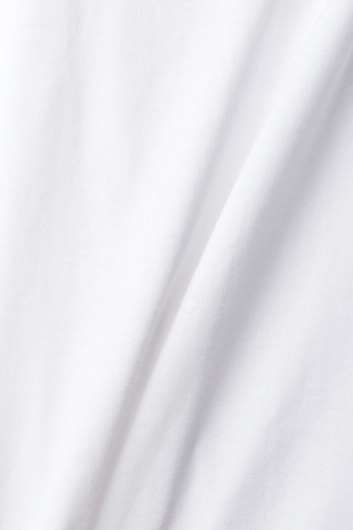 Jersey T-shirt met print, WHITE, detail image number 6