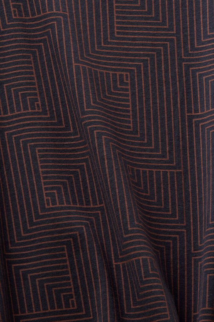 Katoenen top met lange mouwen, BLACK, detail image number 5