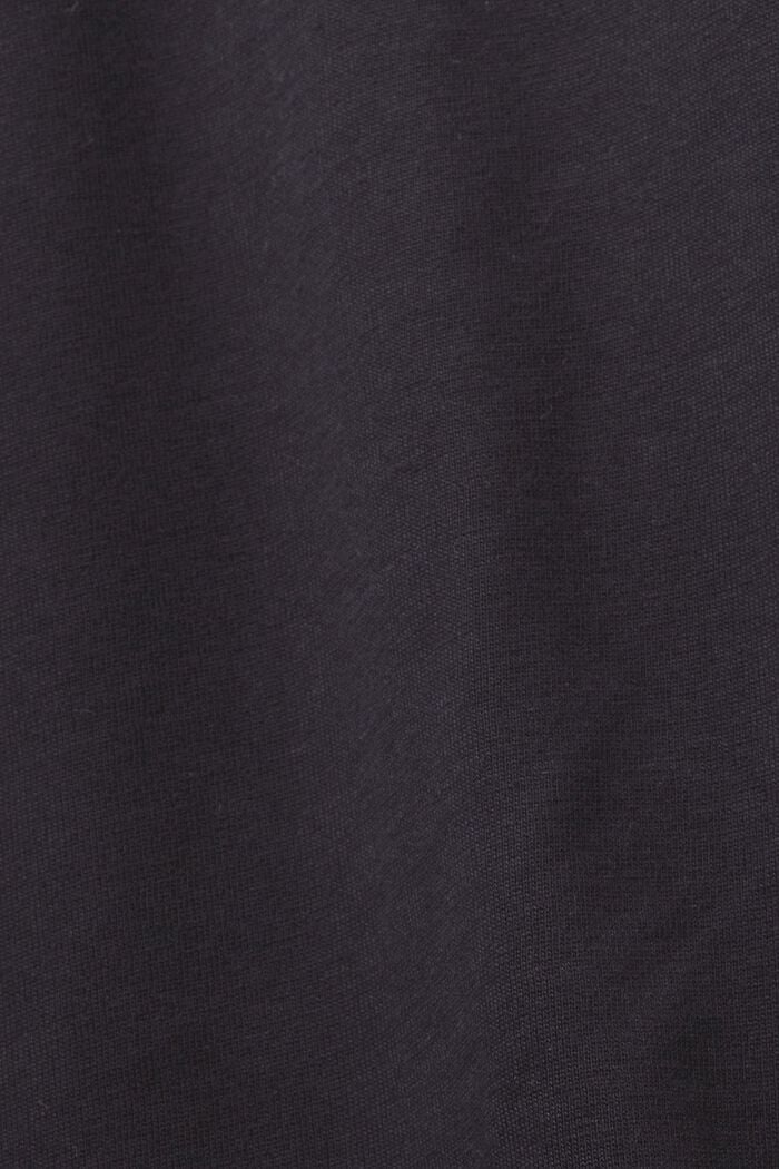 Lange mouwen en katoenen turtleneck, BLACK, detail image number 6