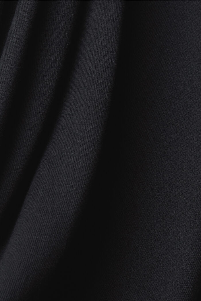 CURVY gebreide midi-jurk, BLACK, detail image number 5