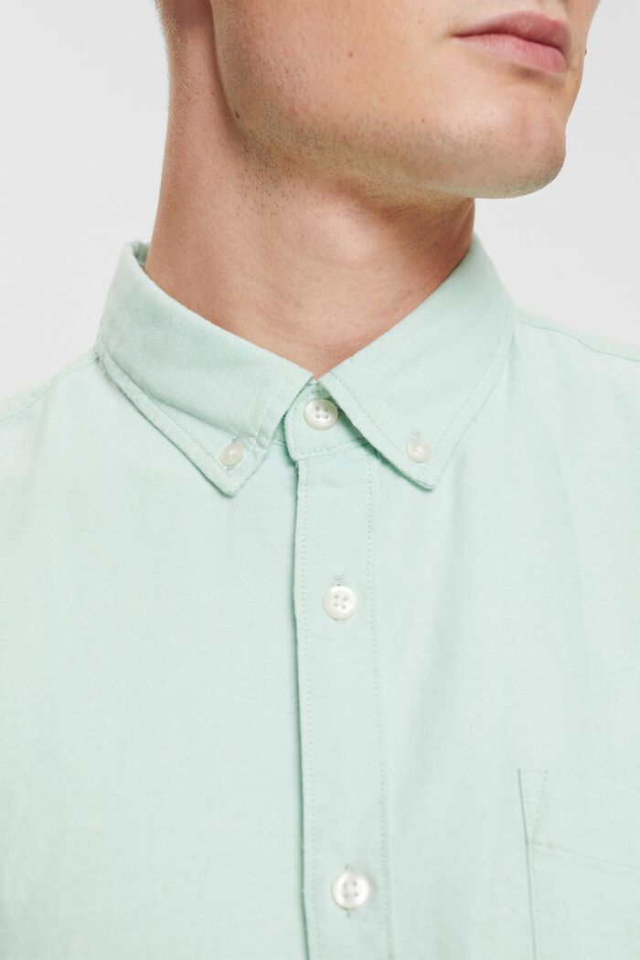 Overhemd met buttondownkraag, PASTEL GREEN, detail image number 2