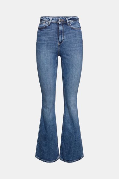 Flared jeans met hoge taille