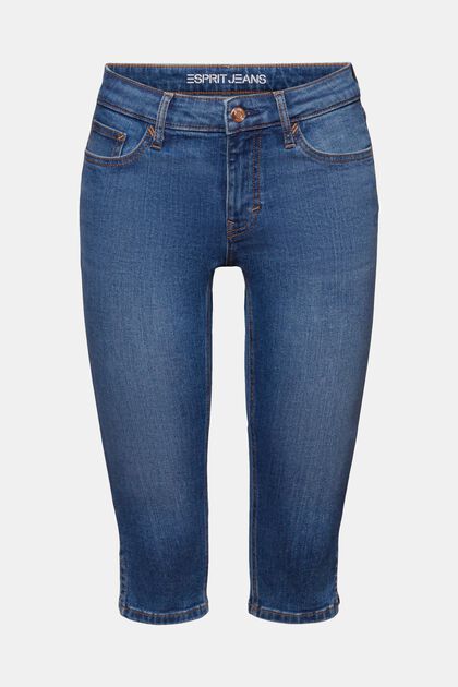 Mid rise capri-jeans