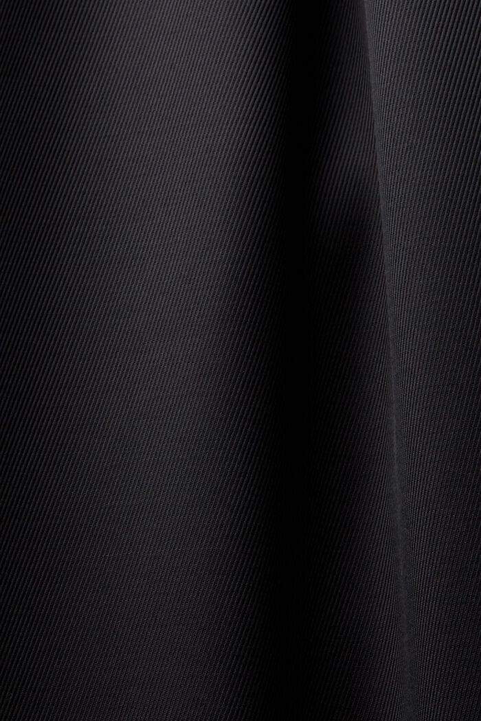 Satijnen broek met wijde pijpen, BLACK, detail image number 6