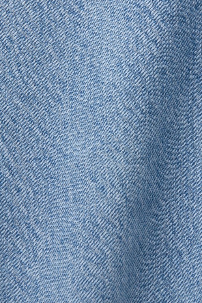 Straight fit jeans in jaren 80-stijl, BLUE MEDIUM WASHED, detail image number 5