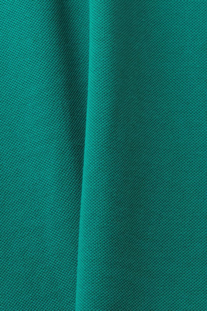 Slim fit-poloshirt, EMERALD GREEN, detail image number 6