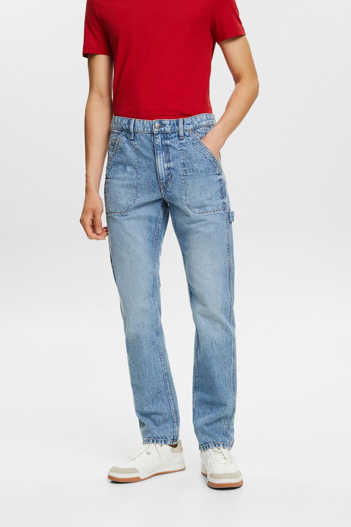Carpenter jeans, BLUE LIGHT WASHED, detail image number 0
