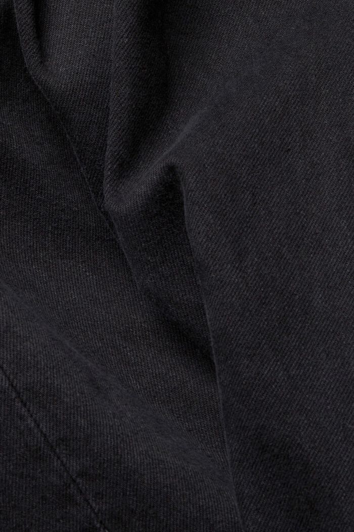 High rise dad fit jeans, BLACK RINSE, detail image number 6
