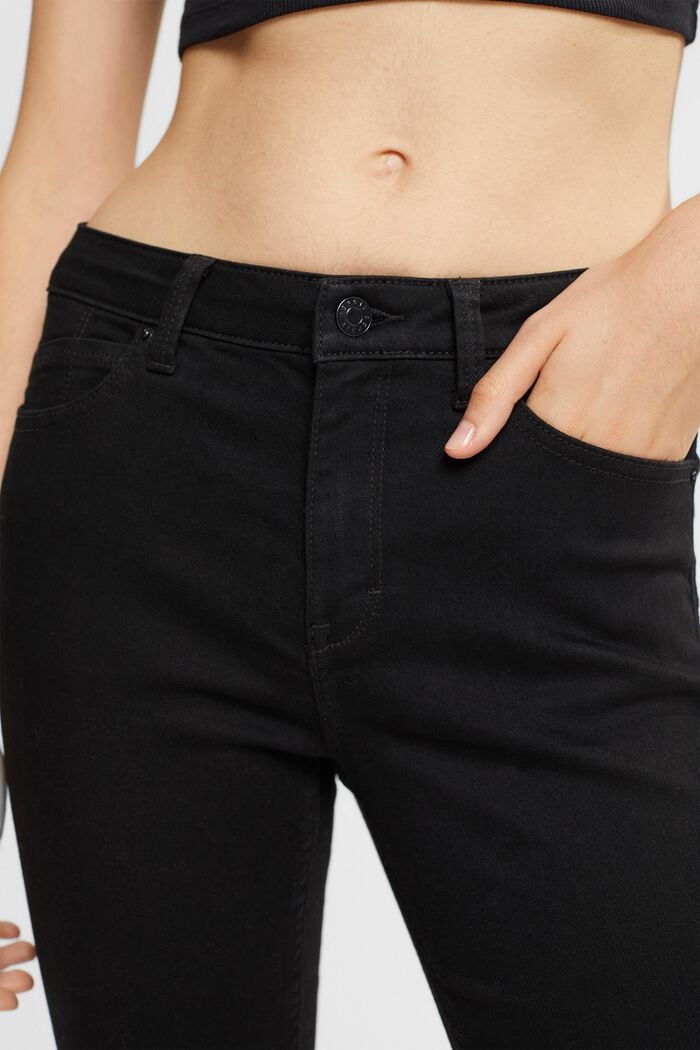 Jeans met stretch, BLACK RINSE, detail image number 3
