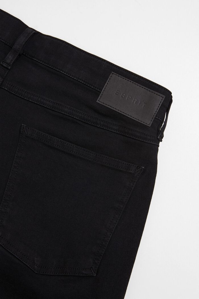Jeans van biologisch katoen, BLACK RINSE, detail image number 6