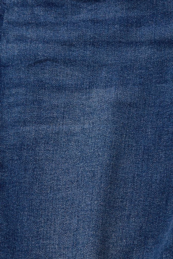 Slim fit-jeans met stretch, BLUE DARK WASHED, detail image number 5