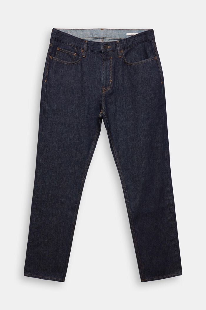 Jeans met rechte pijpen, BLUE RINSE, detail image number 4