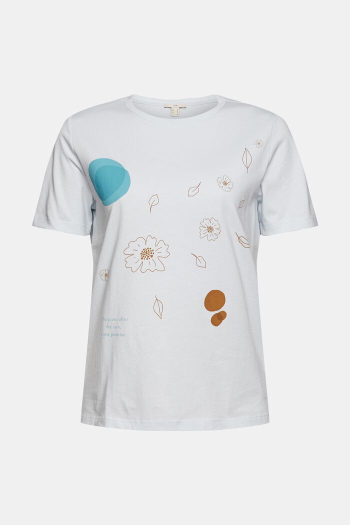 T-shirt met print van 100% biologisch katoen